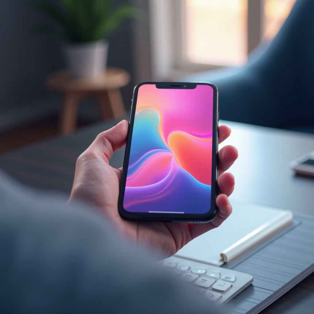 jak zrobić tasowanie tapety na iPhone'a
