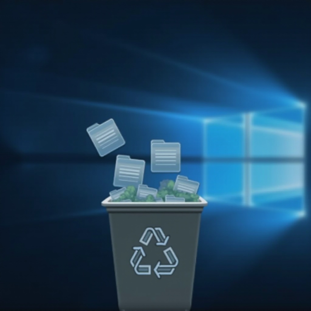 gdzie trafiają usunięte pliki w windows 10